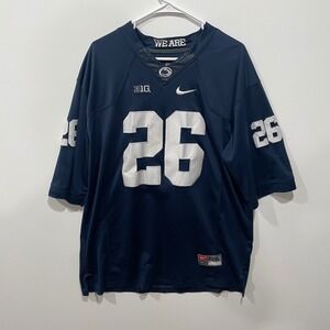 Nike Penn State Nittany Lions Saquon Barkley 26 Jersey Mens 3XL Navy Blue Big 10